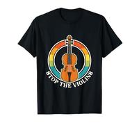 Stop the Violins Violence Violinist Musicician Music Orchestra Maglietta