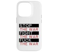 Stop The War (Dichiarazione di pace) Custodia per iPhone 14 Pro