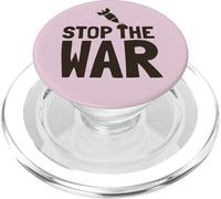 Stop the War Peace Protest Messaggio Anti Lotta PopSockets PopGrip per MagSafe