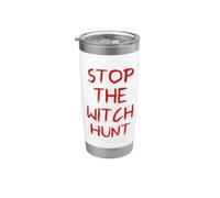 Stop the Witch Hunt Salem 1692 Witch Trials Halloween Witchy Bicchiere termico in acciaio inox doppia parete