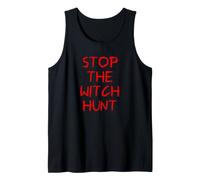 Stop The Witch Hunt Salem 1692 Witch Trials Halloween Witchy Canotta
