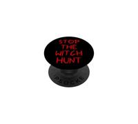 Stop the Witch Hunt Salem 1692 Witch Trials Halloween Witchy PopSockets PopGrip Adesivo
