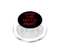 Stop the Witch Hunt Salem 1692 Witch Trials Halloween Witchy PopSockets PopGrip per MagSafe