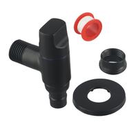 Stop Valvola ad Angolo, Valvola Bagno Ottone, Durevole, Rubinetto G1/2 G3/