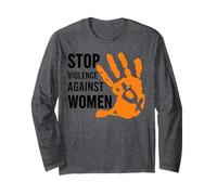 Stop Violence Against - Maglietta da Donna Maglia a Manica