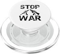 Stop War Broken Gun - Peace Advocacy Design PopSockets PopGrip per MagSafe