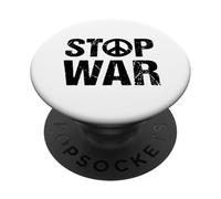 Stop War simbolo della pace Peace PopSockets PopGrip Adesivo
