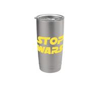 Stop Wars, fai pace sulla Terra Bicchiere termico in acciaio inox doppia parete