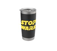 Stop Wars, fai pace sulla Terra Bicchiere termico in acciaio inox doppia parete
