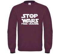 Stop Wars Free Ukraine Felpa 3XL 4XL unisex Ucraina libera no guerra viva Pace