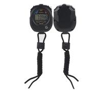 Stop watch, 2 pezzi multifunzionale portatile lcd digitale stopwatch timer timer stop watch per il nuoto da corsa sportivo