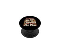 Stop Yelling At Me Sarcasmo dell'umore introverso PopSockets PopGrip Adesivo