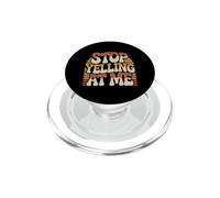 Stop Yelling At Me Sarcasmo dell'umore introverso PopSockets PopGrip per MagSafe