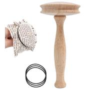 Stopfpilz Aus Holz - Klassisches Nähwerkzeug Zum Reparieren Von Socken & Stoffen | Handliches Stopfwerkzeug Für Stricker & -Liebhaber | Glatte Buchenholz-Oberfläche