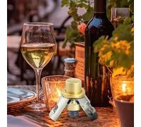 Stoppers di champagne - 2,36x1,38 pollici in acciaio inossidabile Vino a vuoto Chiusura a bottiglia scintillante | Sigillante per bottiglia press-on-on sacus con morsetto bloccaggio, a prova di pe