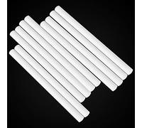 Stoppini in cotone per umidificatori 0.28''x5.12'' Ricambio per bastoncini filtro 10 pz. Adatti per mini umidificatori USB. Materiale poroso assorbente. Sostituzione ogni 3-4 mesi.