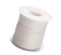Stoppini per candele - Rotolo di stoppini per candele in cotone | Bobina di per candela intrecciata, rotolo di per candela da 200 piedi, stoppini per candele in cotone Stoppini intre