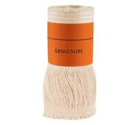 Stoppini per lampada a olio, 85 x 2,5 x 185 mm, in cotone, per riscaldamento a cherosene, di ricambio per lampada per pulire e bruciare uniformemente, stoppini durevoli per