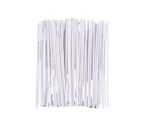 Stoppino della Candela 50/100 Pezzi Stoppini for Candele in Cotone Cerato Set Base di Nucleo Cera Senza Fumo Fai da Te Lampada A Cherosene Intrecciata(50pcs-8cm)