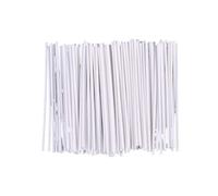 Stoppino della Candela 50/100 Pezzi Stoppini for Candele in Cotone Cerato Set Base di Nucleo Cera Senza Fumo Fai da Te Lampada A Cherosene Intrecciata(100pcs-8cm)