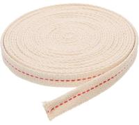 Stoppino in cotone per lampade a olio a cherosene, 2,5 cm di larghezza, piatto, in cotone, ricambio per lanterne vintage, pezzo singolo, adatto per casa ed esterni, lampada a olio intelligente