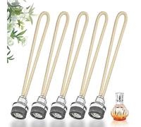 Stoppino per Lampada a Olio,5 Pezzi Stoppino Lampada Catalitica,Sostituzione di Stoppino di Lampada a Olio,Profumato Stoppino per Bruciatore Catalitico Diffusore Aromaterapia Forniture Artigianali