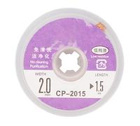 Stoppino per saldatura Rimozione di basso contenuto di stagno treccia dissaldante morbida e pulita Trasferimento di calore efficiente Preparazione dell'ago piatto Prestazioni (CP-2015)