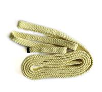 Stoppino tubolare in aramide, 22 x 6 mm, in puro kevlar, per attrezzature da giocoleria, forte assorbimento di olio, spada di fuoco, cubo di fuoco per personale tailandese, 1 m