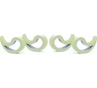 Stoppy, Stoppi, Fermafinestre, Fermafinestra, Fermaporte, Fermaporta, set di 4 disponibile in 14 colori (Mint)