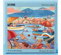 Stopuzzle - Puzzle 500pz World Tour Napoli (Mergellina) - 30x50 cm