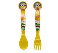 STOR 2 pz Pp Cutlery Set With Cardboard Minions Fun Land - Posate, unisex