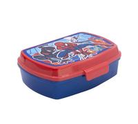 Stor Contenitore portapranzo Spiderman Rettangolare per bambini Plastica Multicolore