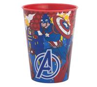 Stor Avengers - Bicchiere per bambini in plastica riutilizzabile da 260 ml