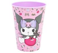 Stor Kuromi - Bicchiere per bambini, in plastica, riutilizzabile, da 260 ml