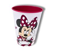 Stor Bicchiere Bambini Minnie Mouse 260 ml - Tazza per Bambini Senza BPA - Bicchiere Plastica Leggero per Asilo, Scuola e Campeggio - Riutilizzabile e Resistente