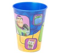 STOR Bicchiere Bambini Toy Story 5 260ml in Plastica - Riutilizzabile, Infrangibile, Senza BPA - Bicchiere Perfetto per Casa e Scuola