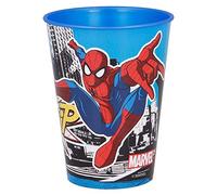 Stor Bicchiere in Plastica per Bambini con Grafica di Marvel Spiderman da 260 ml, senza BPA, Riutilizzabile e Lavabile, e non adatto al microonde