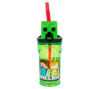 Stor Bicchiere Minecraft Straw 3d Figure 3d 360ml