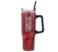Stor Borraccia Acciaio Inossidabile Marvel 665ml - Tappo Ermetico con Manico, Resistente per Scuola Sport Viaggio