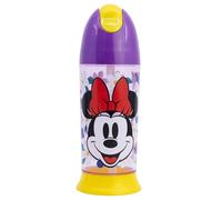Stor Borraccia Bambini Minni 280ml con Cannuccia in Silicone - Bottiglia Acqua Riutilizzabile in Plastica Senza BPA per Bambini e Bambine