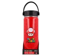 STOR Borraccia in Acciaio Inox Thermos con Manico da 530 ml Super Mario, Metallo, Multicolore