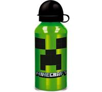 Stor S.L. Borraccia in alluminio Minecraft 400 ml riutilizzabile Creeper Green