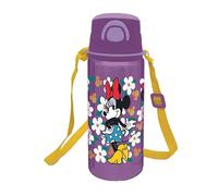 BOTTIGLIA RIUTILIZZABILE POP UP IN ALLUMINIO CON TRACOLLA 730 ML | MINNIE SUNSHINE