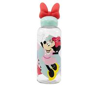 Minnie Disney Borraccia Per Bambini In Tritan Con Tappo e Fiocco 560ml