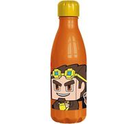 Stor Borraccia Originale Lyon da 560 ml in plastica riutilizzabile per bambini, senza BPA e con tappo a vite anti-schizzo e fuoriuscite.