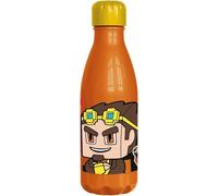 Stor Borraccia Originale Lyon da 560 ml in plastica riutilizzabile per bambini, senza BPA e con tappo a vite anti-schizzo e fuoriuscite.