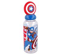 Borraccia Originale Marvel Capitan America 3D per bambini da 560 ml.