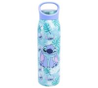 Stor Borraccia Stitch in Acciaio Inossidabile 665ml con Tappo Ermetico e Manico per Trasporto Comodo e Sicuro