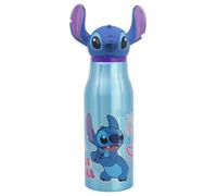 Stor BOTTIGLIA IN ALLUMINIO CON FIGURINA 3D 690 ML | STITCH DRAWING