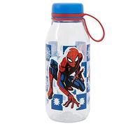 Stor BOTTIGLIA RIUTILIZZABILE AVVENTURA REALIZZATA IN ECOZEN 460 ML | SPIDERMAN MIDNIGHT FLYER